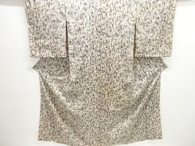 JAPANESE KIMONO / ANTIQUE KIMONO / TAISHO ROMAN STYLE / SPIRAL